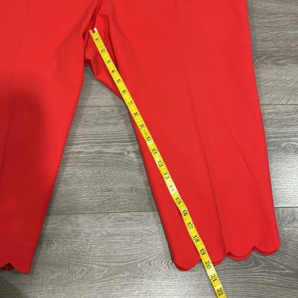 Talbots Slim Crop Scalloped Hem 22WP - Picture 10 of 15